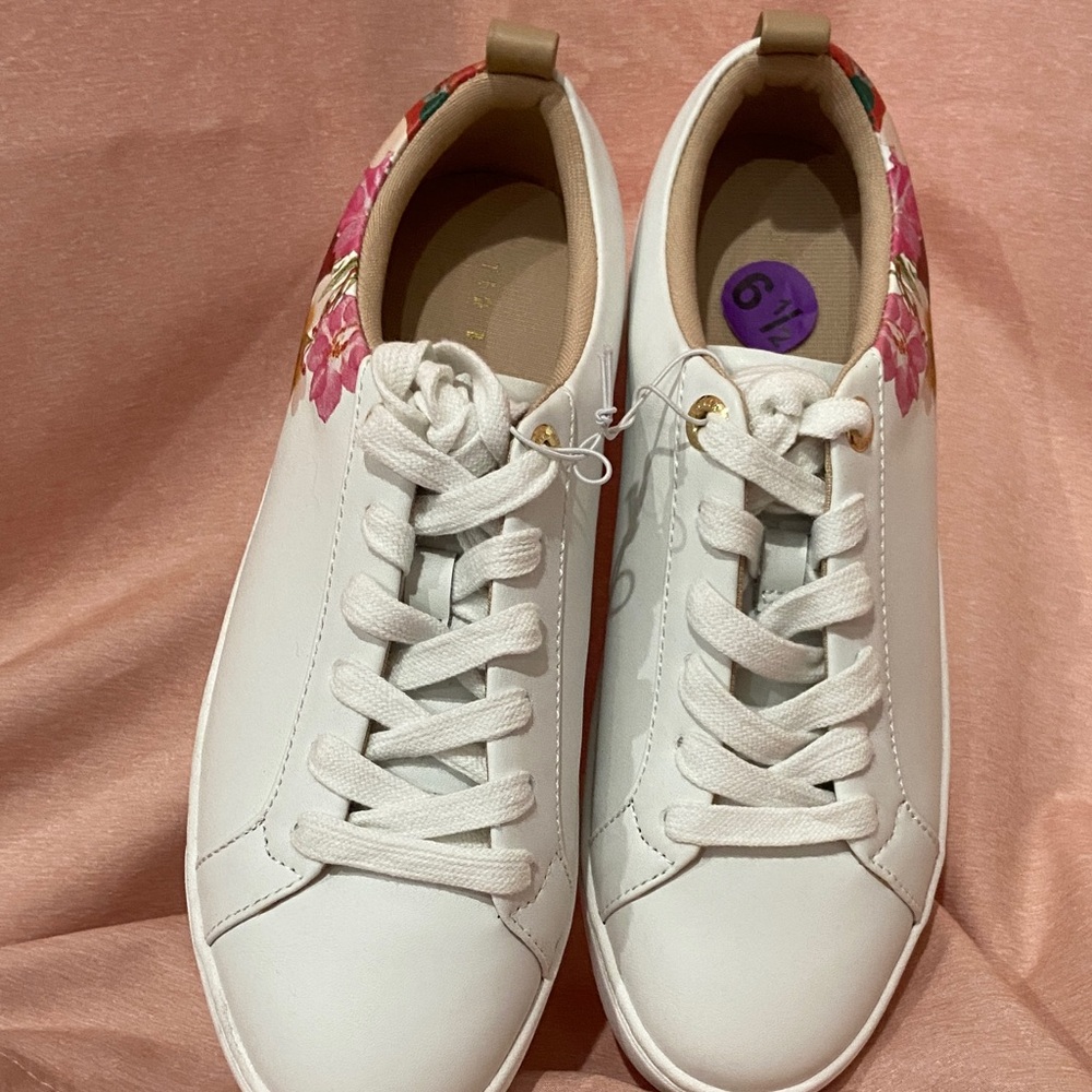 Ted Baker Floral Print Sneakers
